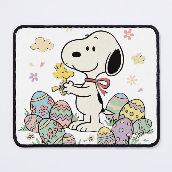 Item preview, Cute Beagle Easter Bunny Aesthetic – Pastel Spring Eggs Cartoon Dog Illustration designed and sold by storedreamcie.