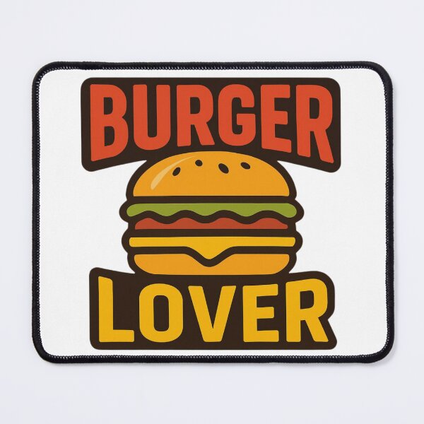Item preview, Retro Burger Lover Badge - Classic Cheeseburger Illustration designed and sold by RDproject.