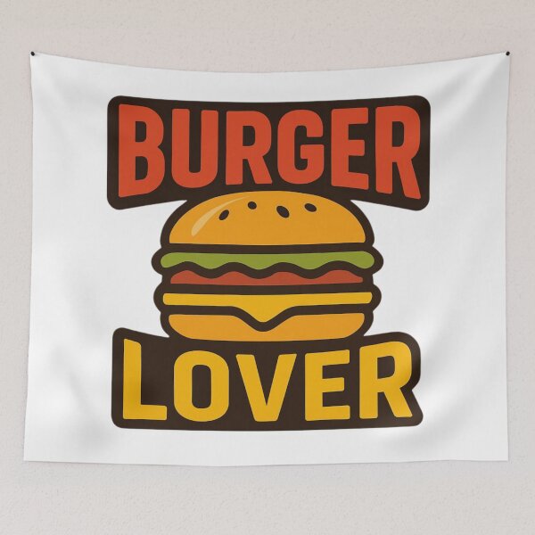 Item preview, Retro Burger Lover Badge - Classic Cheeseburger Illustration designed and sold by RDproject.