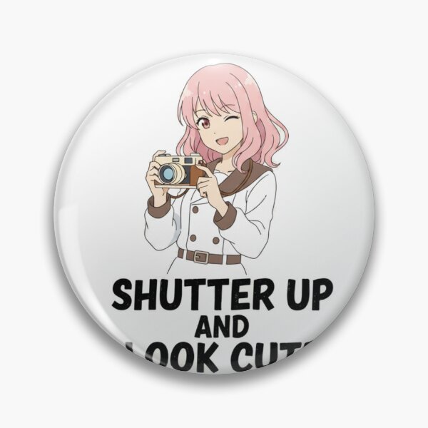 Item preview, Anime Sticker - Shutter Up and Look Cute Retro Camera Decal designed and sold by VanSum.