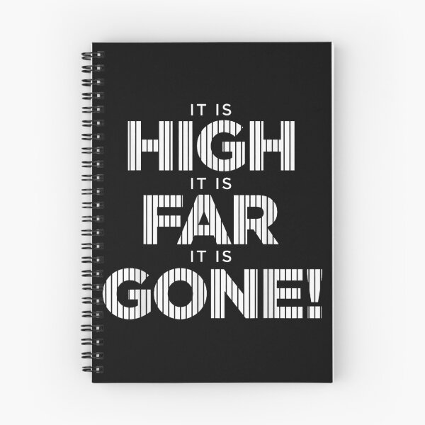 Item preview, It Is High It Is Far It Is Gone Baseball Home Run designed and sold by Serene woods.
