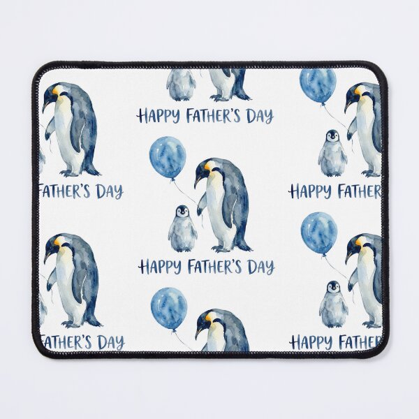 Item preview, Happy Father's Day, Penguin Dad designed and sold by Roy & Tiffany.