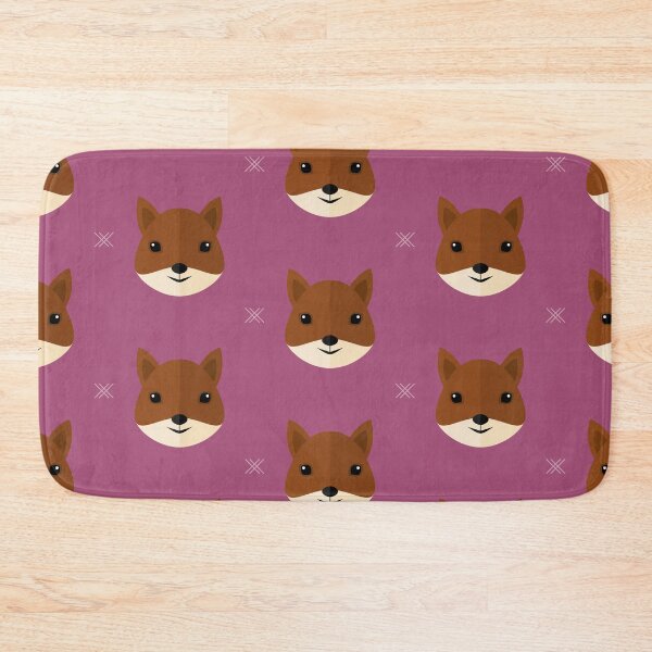 Item preview, Squirrel heads on purple designed and sold by reneesillus.