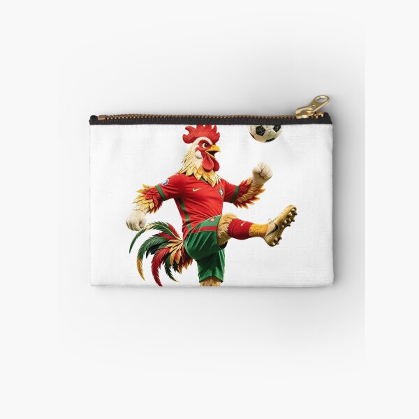Item preview, Rooster Soccer Player Portugal Jersey - Funny Football Chicken designed and sold by monasants.