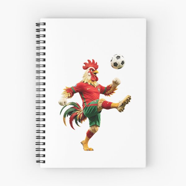 Item preview, Rooster Soccer Player Portugal Jersey - Funny Football Chicken designed and sold by monasants.