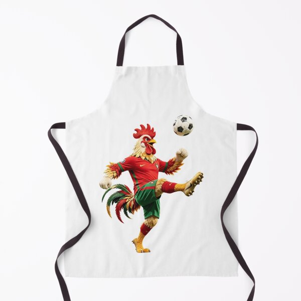 Item preview, Rooster Soccer Player Portugal Jersey - Funny Football Chicken designed and sold by monasants.