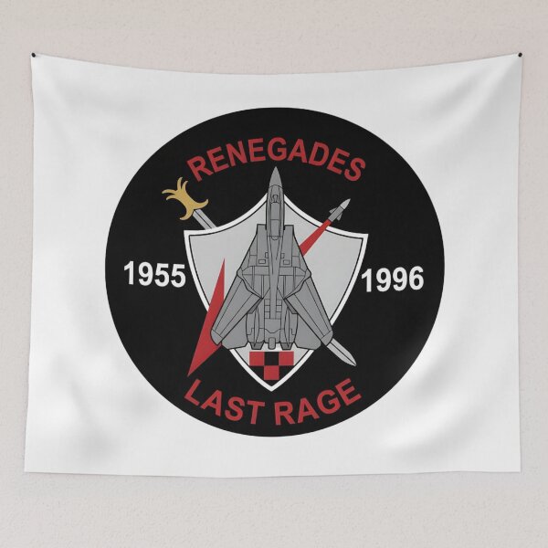 Item preview, VF-24 Renegades Commemorative Decommissioning Emblem designed and sold by CharlieDesings.