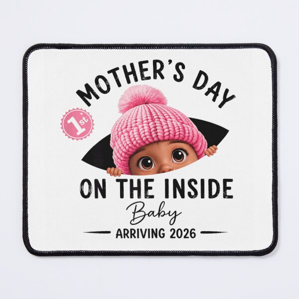 Item preview, First Mother’s Day On The Inside Baby Girl Arriving 2026 Pregnancy designed and sold by Serene woods.