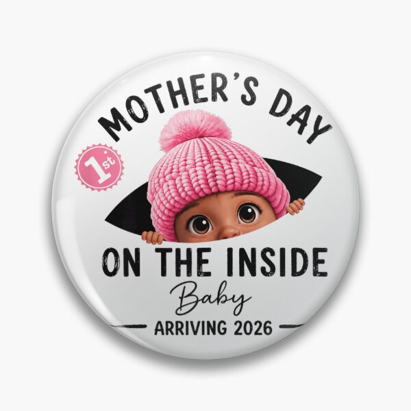 Item preview, First Mother’s Day On The Inside Baby Girl Arriving 2026 Pregnancy designed and sold by Serene woods.