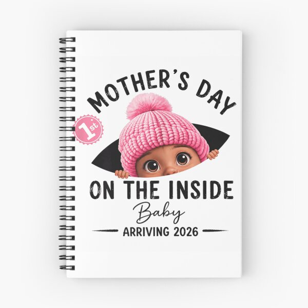 Item preview, First Mother’s Day On The Inside Baby Girl Arriving 2026 Pregnancy designed and sold by Serene woods.
