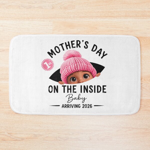 Item preview, First Mother’s Day On The Inside Baby Girl Arriving 2026 Pregnancy designed and sold by Serene woods.