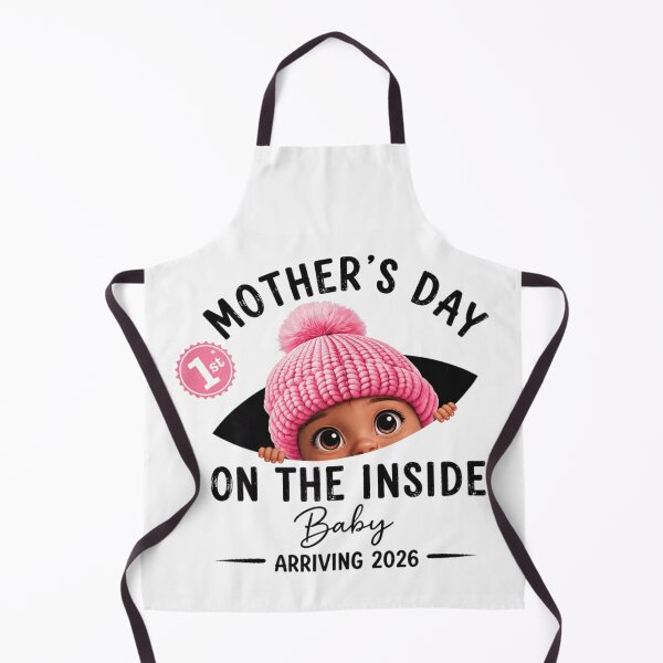 Item preview, First Mother’s Day On The Inside Baby Girl Arriving 2026 Pregnancy designed and sold by Serene woods.