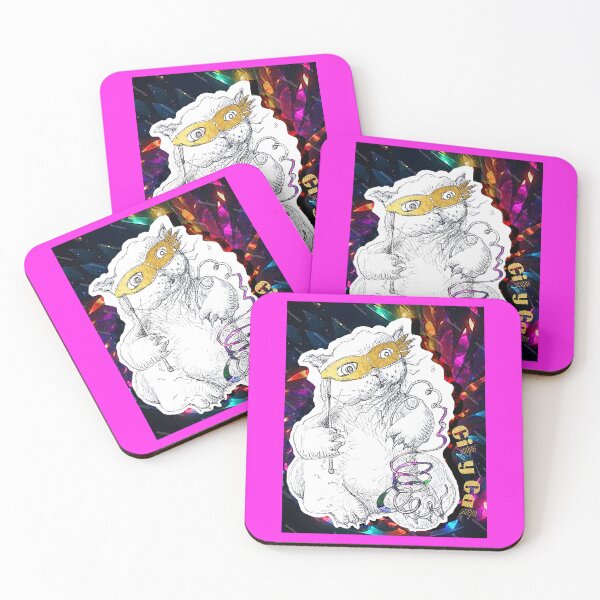 Item preview, City Cat - Disco Night (Ink Hand Drawing by ACCI designed and sold by VanyssaGraphics.