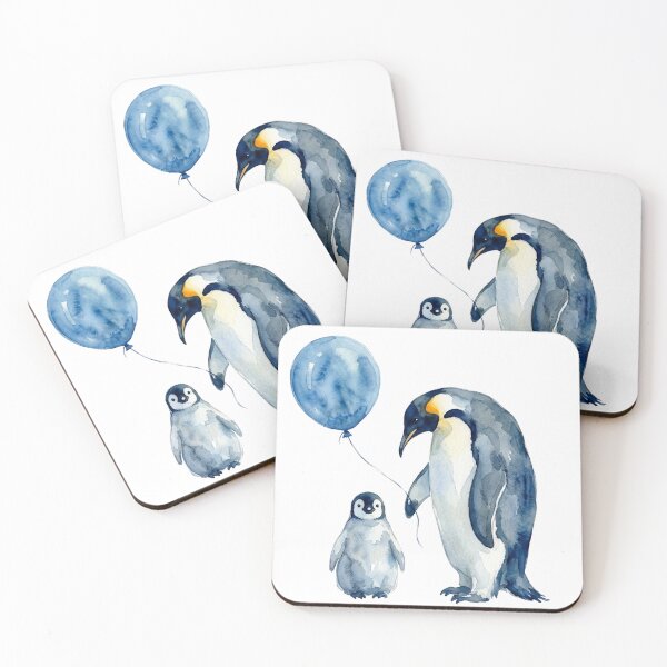 Item preview, Penguin Dad and Baby designed and sold by Roy & Tiffany.