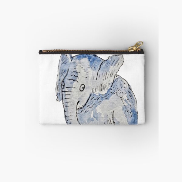 Item preview, We Try! - Deadpan Elephant & Tiny Chair - Transparent Background designed and sold by Rak Scenist.