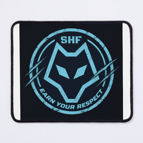 Item preview, SHF Wolf Logo | Earn Your Respect | Distressed Streetwear Fighter Emblem designed and sold by SHDF.