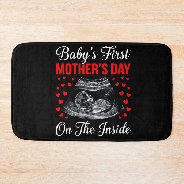 Item preview, Baby’s First Mother’s Day On The Inside Ultrasound Pregnancy Reveal Art designed and sold by River Silva.