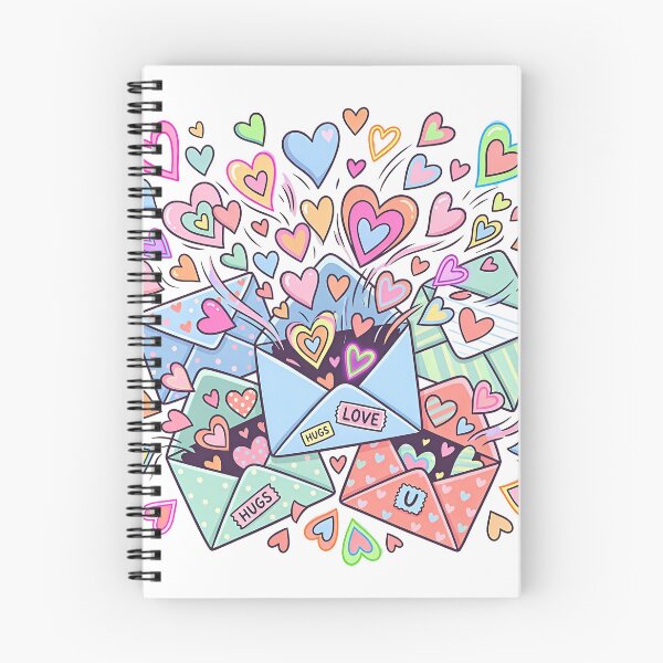 Item preview, Love Letter Explosion – Romantic Message Burst designed and sold by RH Design Lab.