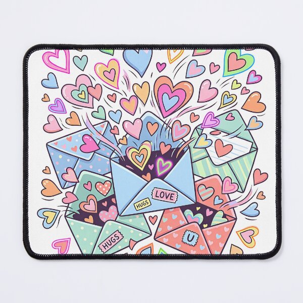 Item preview, Love Letter Explosion – Romantic Message Burst designed and sold by RH Design Lab.