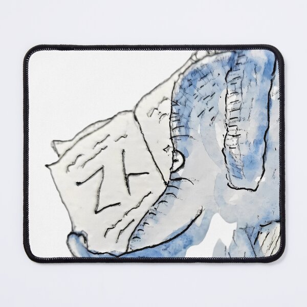 Item preview, I Understand! - Upside Down Reading Elephant - Transparent Background designed and sold by Rak Scenist.