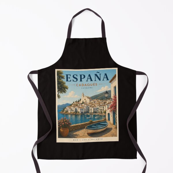 Item preview, Cadaqués Cataluña Spain - Travel Art Poster designed and sold by Tienda-Vane.