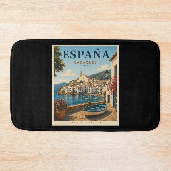 Item preview, Cadaqués Cataluña Spain - Travel Art Poster designed and sold by Tienda-Vane.