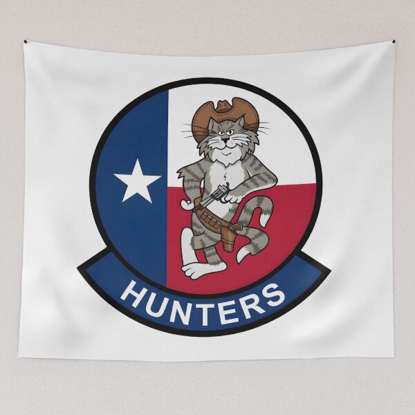 Item preview, VF-201 "Hunters" Texas Lone Star F-14 Tomcat Patch designed and sold by CharlieDesings.
