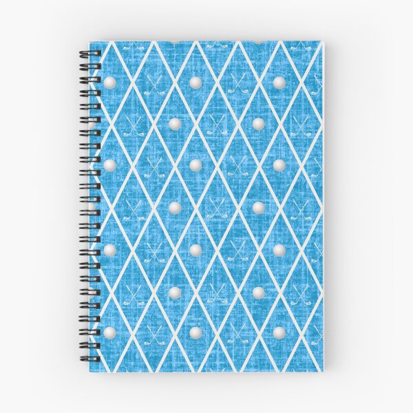 Item preview, Golf Balls & Clubs Argyle on Bright Blue designed and sold by KSimpson838.