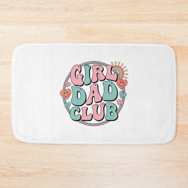 Item preview, Girl Dad Club Retro Groovy Vintage Father Daughter Matching Gift. designed and sold by UniqueArtsOnly.