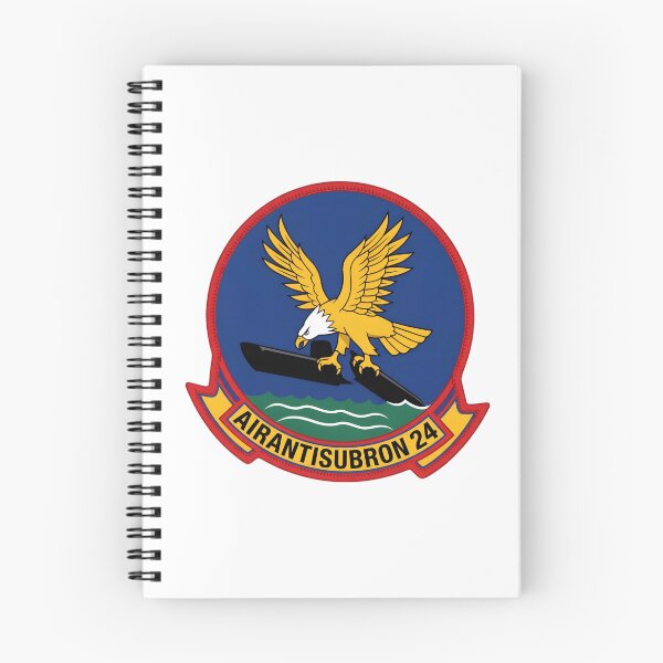 Item preview, VS-24 "Airantisubron 24" Anti-Submarine Warfare Squadron Insignia designed and sold by CharlieDesings.