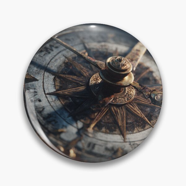 Item preview, Ancient Nautical Compass Macro Photography designed and sold by onubi.
