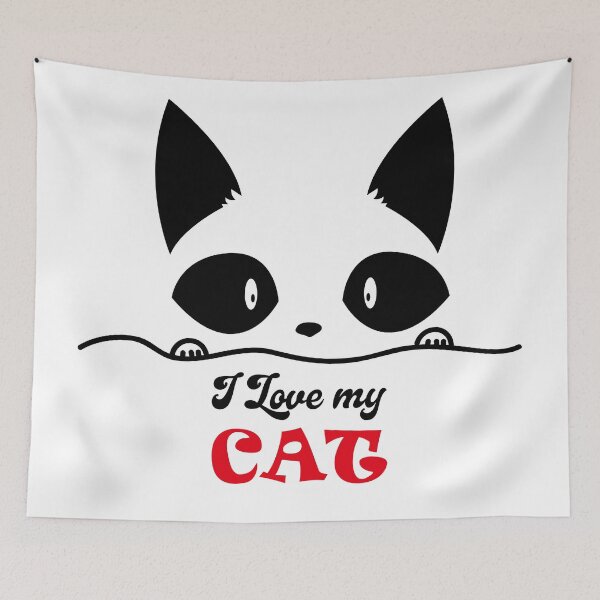 Item preview, I love my cat designed and sold by LOVEARTDESIGN.
