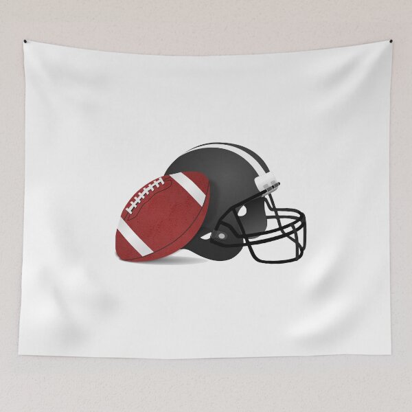 Item preview, American Football Helmet Sports Mascot designed and sold by Ciuszkoland.