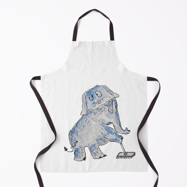 Item preview, Good! - Sarcastic Moping Elephant Art - Transparent Background designed and sold by Rak Scenist.