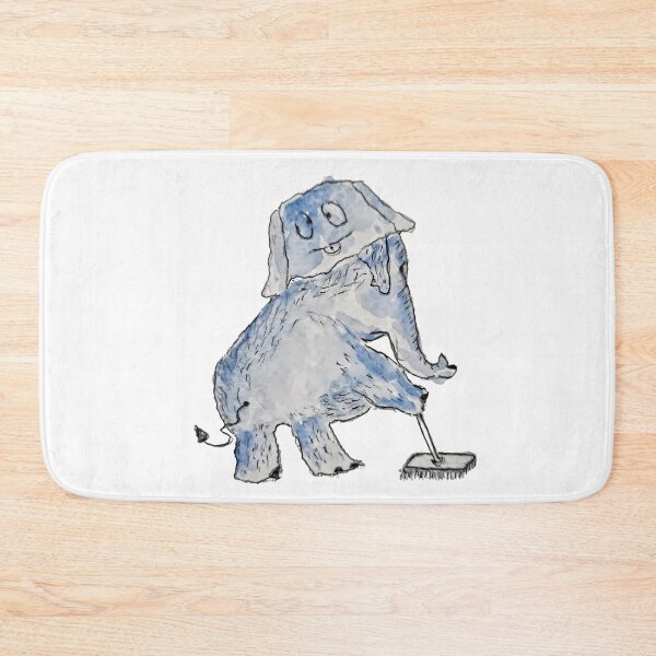 Item preview, Good! - Sarcastic Moping Elephant Art - Transparent Background designed and sold by Rak Scenist.