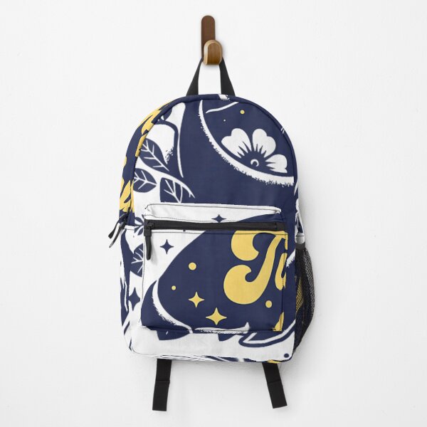 Item preview, Timmy Hope Whale Celestial Night Sky Moon And Flowers Retro Art designed and sold by River Silva.