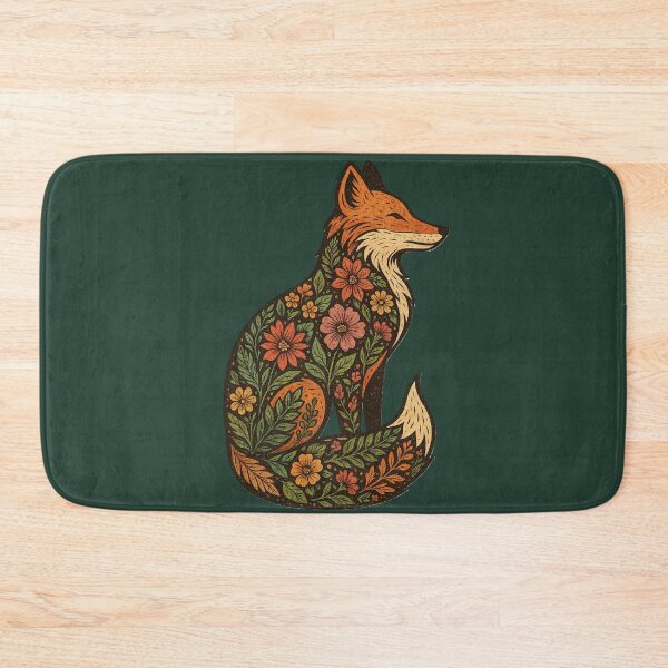 Item preview, Floral Fox Vintage Nature Art Shirt designed and sold by Negisandeep studio.