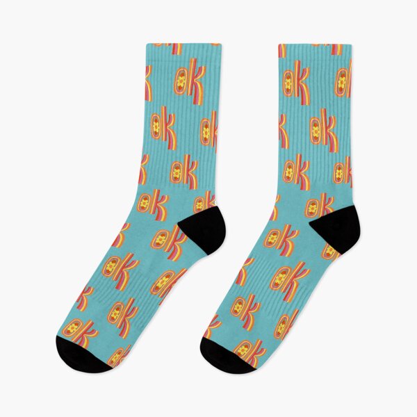Item preview, Groovy Retro OK Typography - 70s Flower Power Aesthetic designed and sold by nineFlorals.