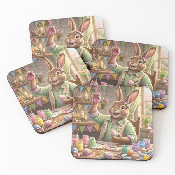 Item preview, The Ostara Bunny's Workshop: Painting and Rebirth designed and sold by NeyhineAngelionShop.
