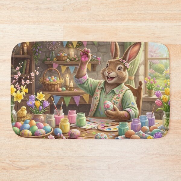 Item preview, The Ostara Bunny's Workshop: Painting and Rebirth designed and sold by NeyhineAngelionShop.