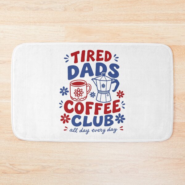 Item preview, Tired Dads Coffee Club Retro Fatherhood designed and sold by gunaone-design.