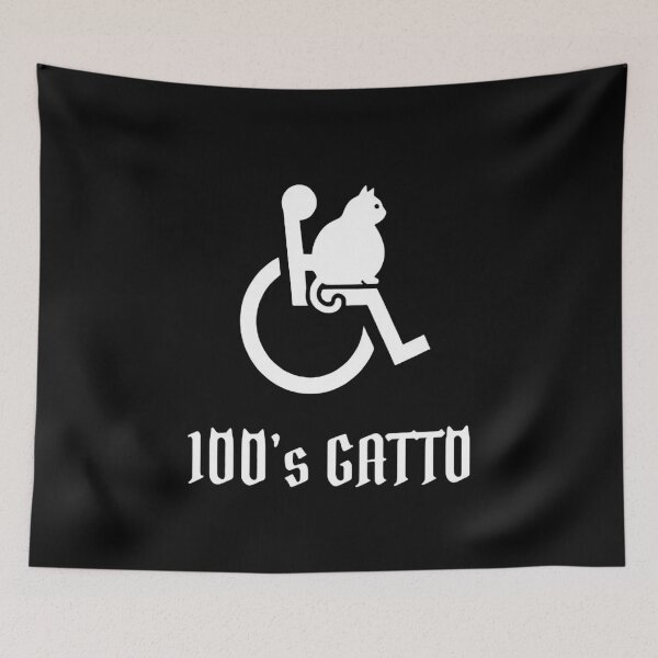 Item preview, 100'S Gatto -Chonky Rolling Legend designed and sold by VolnikMedvedi.