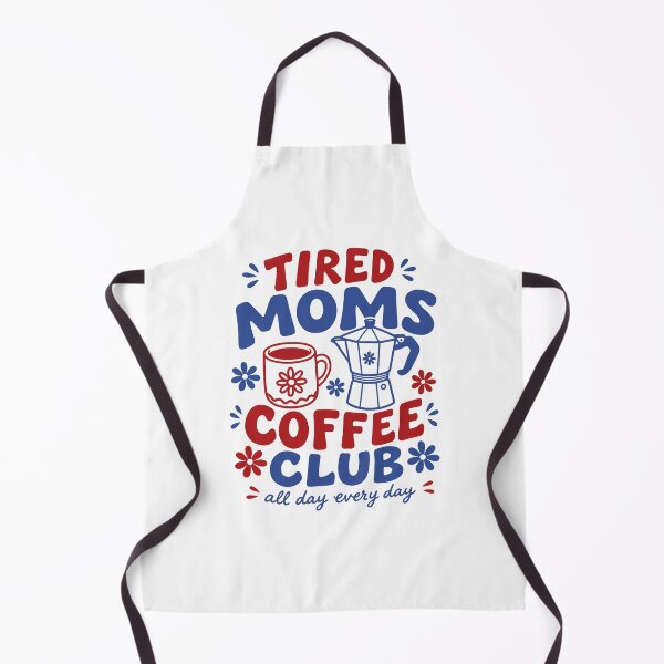 Item preview, Tired Moms Coffee Club Retro Motherhood designed and sold by gunaone-design.