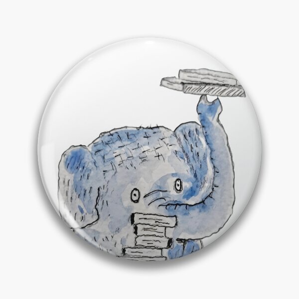 Item preview, As You Wish... - Overwhelmed Elephant Art - Transparent Background designed and sold by Rak Scenist.