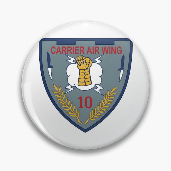 Item preview, Carrier Air Wing 10 (CVW-10) Command Insignia designed and sold by CharlieDesings.