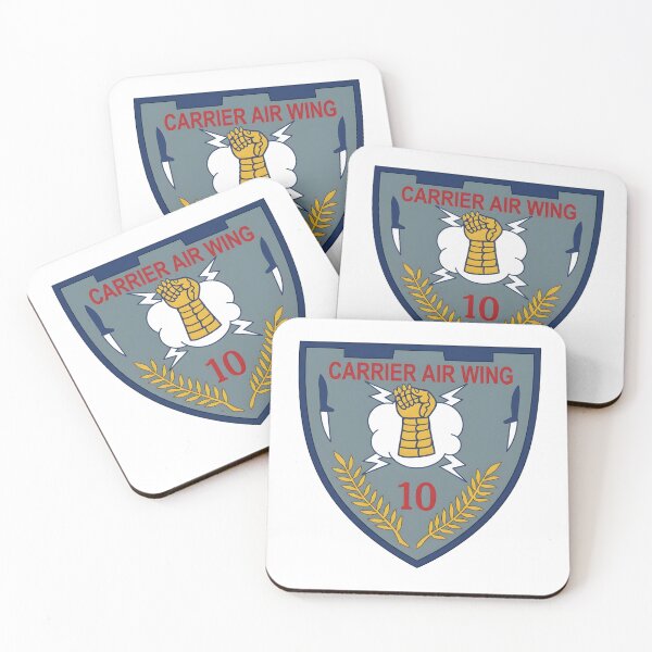 Item preview, Carrier Air Wing 10 (CVW-10) Command Insignia designed and sold by CharlieDesings.