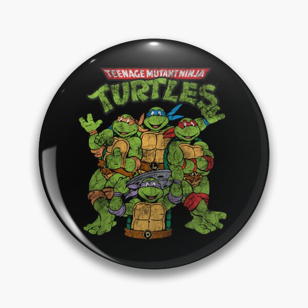 Item preview, Teenage Mutant Ninja Turtles Classic Retro Logo designed and sold by pinkintrigue.
