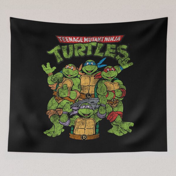 Item preview, Teenage Mutant Ninja Turtles Classic Retro Logo designed and sold by pinkintrigue.