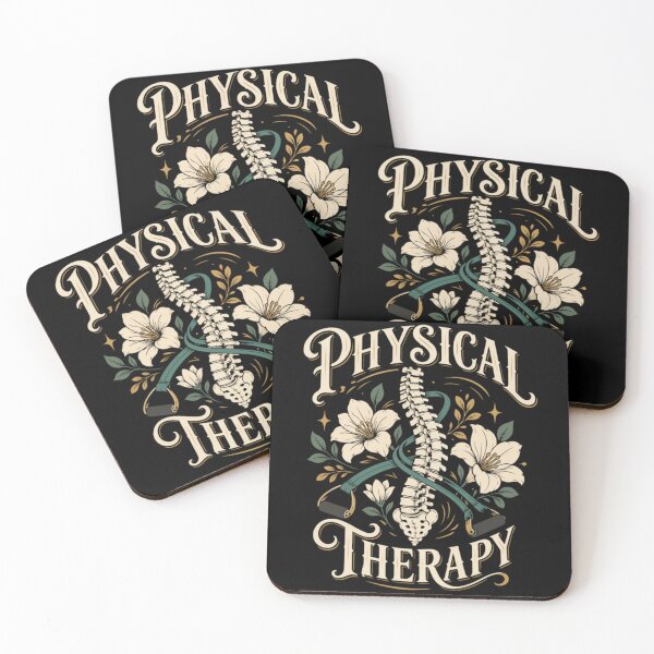 Item preview, Physical Therapy Spine Floral Chiropractic Health And Wellness Recovery Art designed and sold by River Silva.