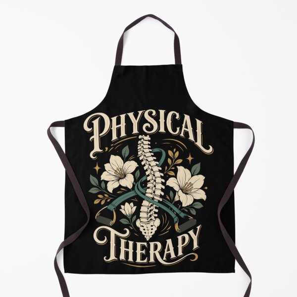 Item preview, Physical Therapy Spine Floral Chiropractic Health And Wellness Recovery Art designed and sold by River Silva.